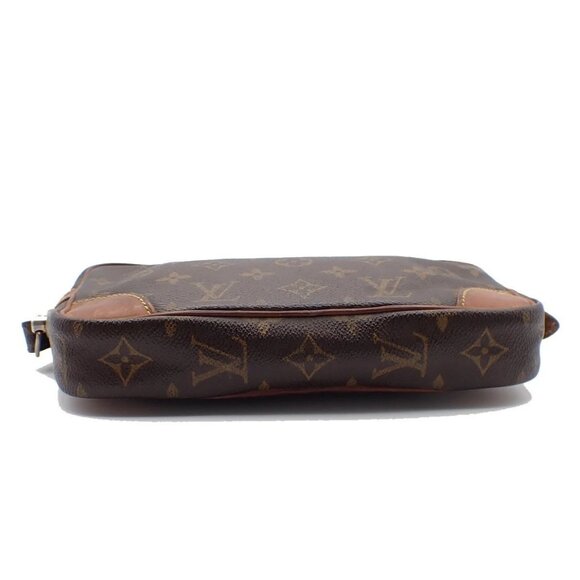 LOUIS VUITTON Marly Dragonne PM Clutch Hand Bag Monogram Leather M51827 04EF462 - Picture 6 of 14